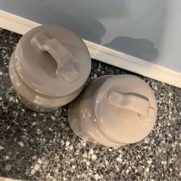 Rae Dunn COOKIES & TEA BABY Canisters - Picture 4 of 5